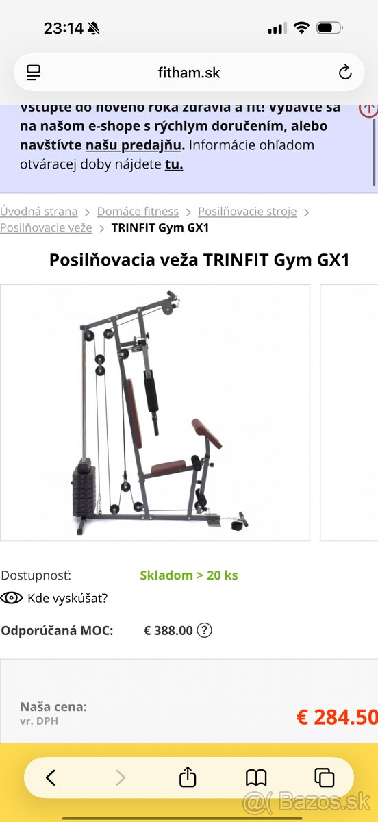 Posilňovacia veža - 2