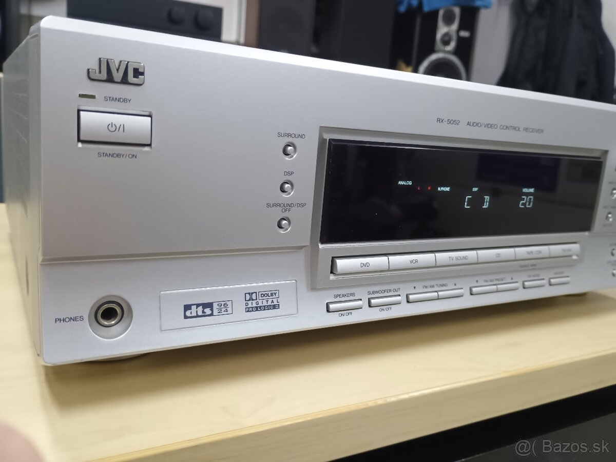 AV receiver, zosilňovač JVC rx-5052s - 2