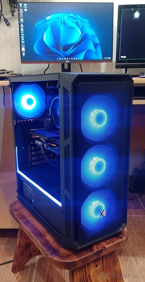 Výkonný herný PC–R5+RTX 2060 SUPER 8GB+SSD+ WIN11 PRO - 2