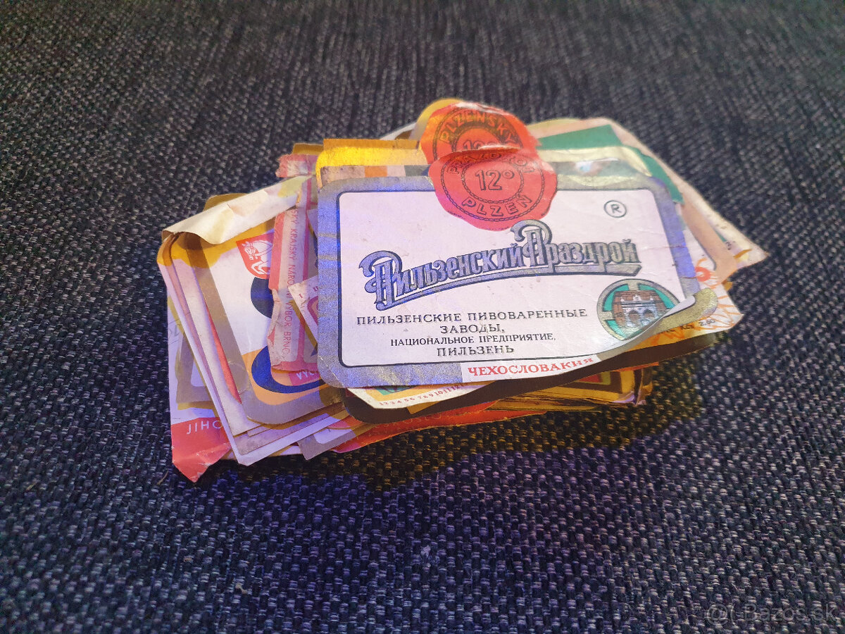 Staré pivné etikety - 2