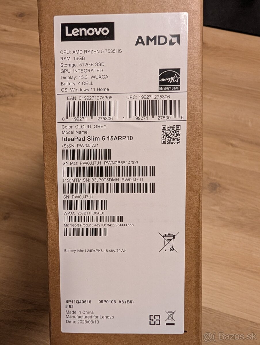 Novy nerozbaleny Lenovo Ideapad slim 5 v zaruke - 2