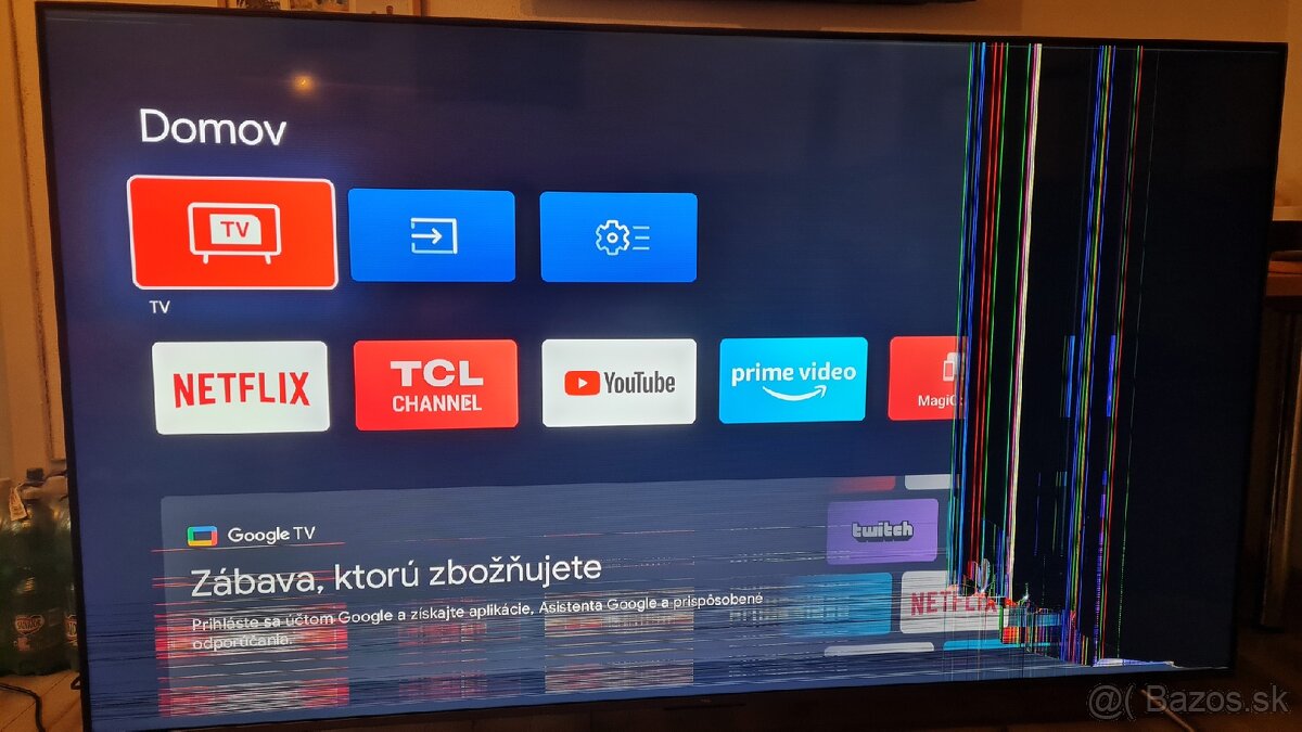 Rozpredám tcl 85c645 Uhl. 219cm - 2