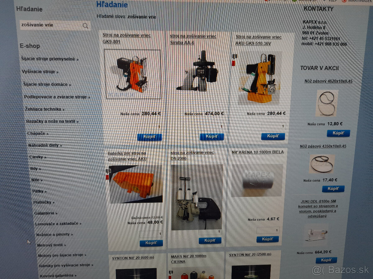 predám stroje na zošívanie vriec - 2