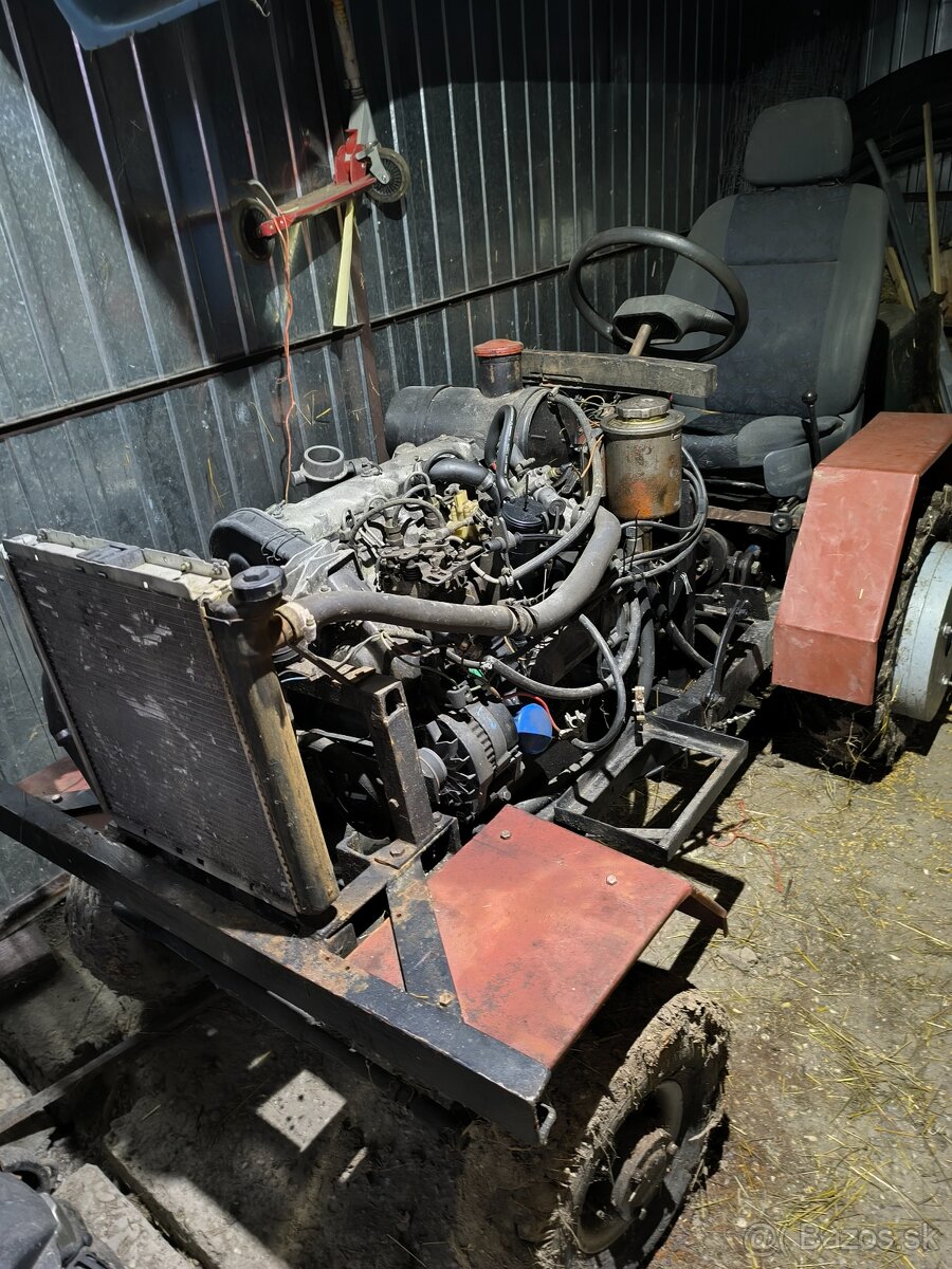 Malotraktor domácej výroby - 2