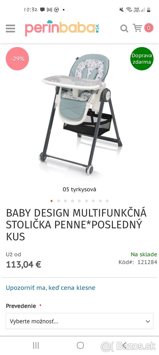 Jedálenská stolička - 2