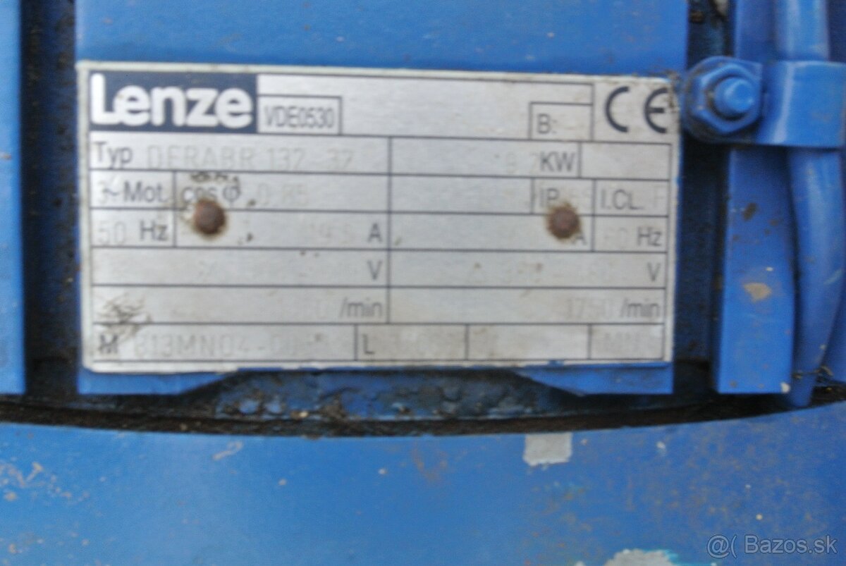 Motor s prevodovkou LENZE 9,2 kW - 2