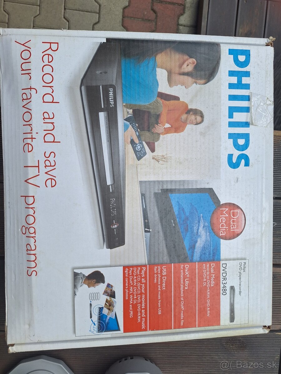 Darujem DVD rekordér zn. Philips - 2