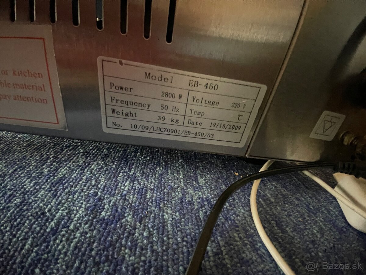 Elektrický grill salamander - 2