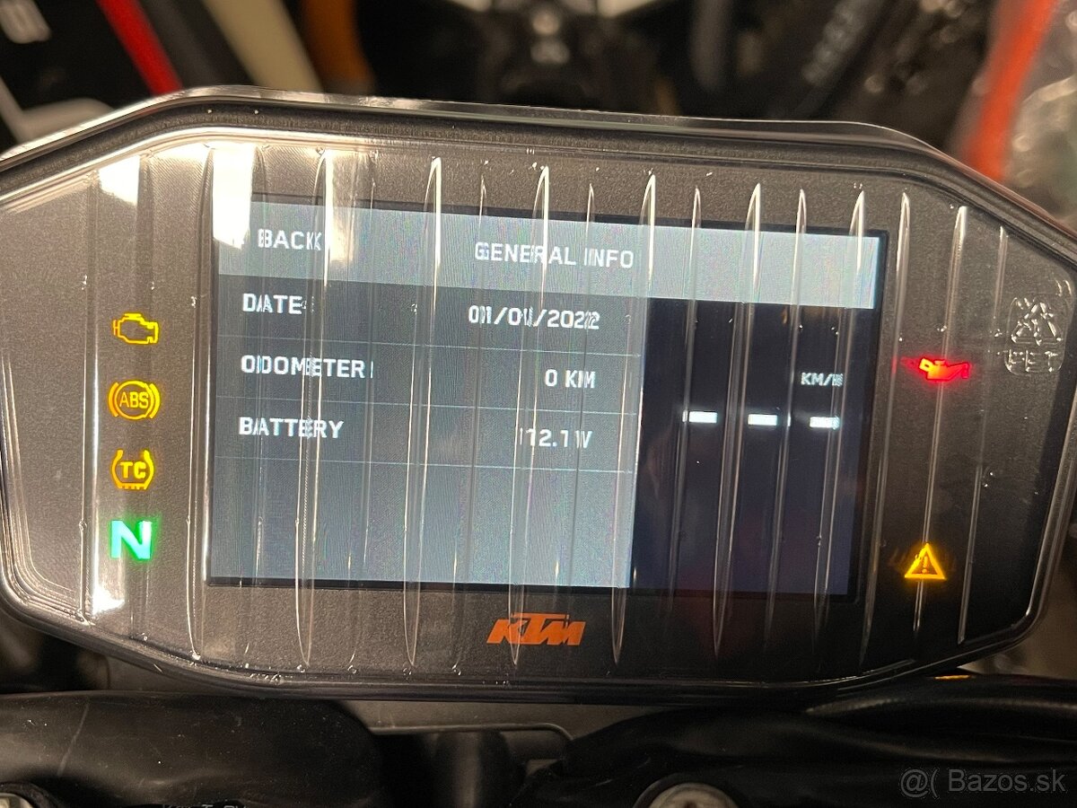ktm duke 790 890 890R Tachometer nový , nula KM - 2