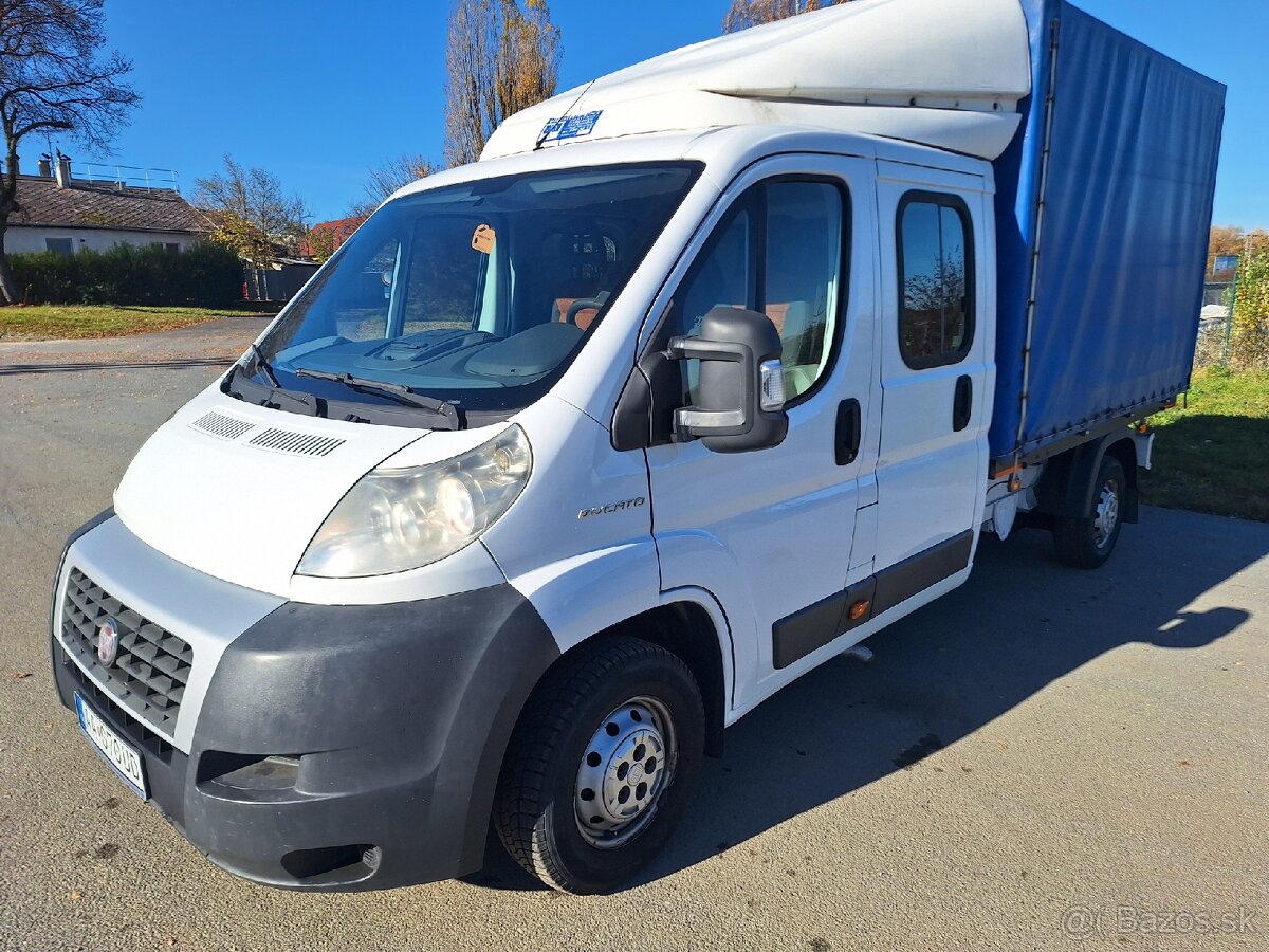 Fiat Ducato 7miestne-valník - 2