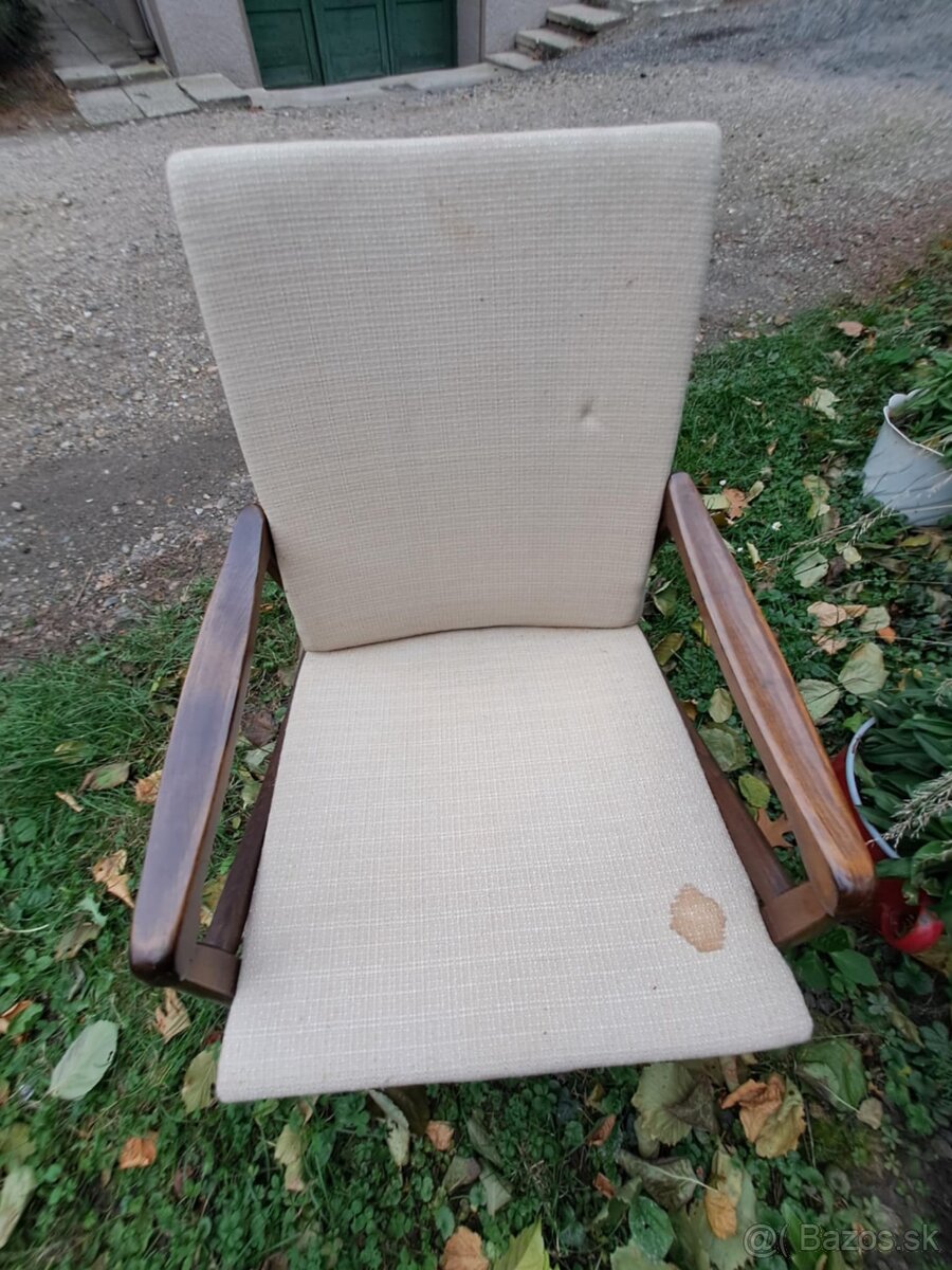 Krásne RETRO kreslo Jiří Jiroutek - 2