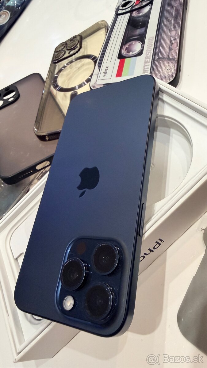 iPhone 15 pro max 256gb blue titanum - 2