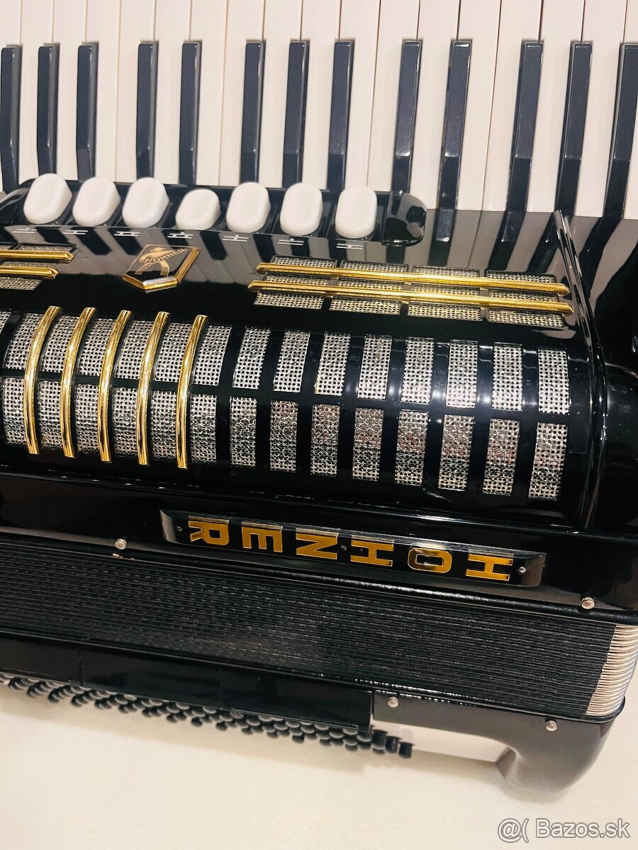 Predám akordeón Hohner Verdi II N- 96 Basový - Made in Germa - 2