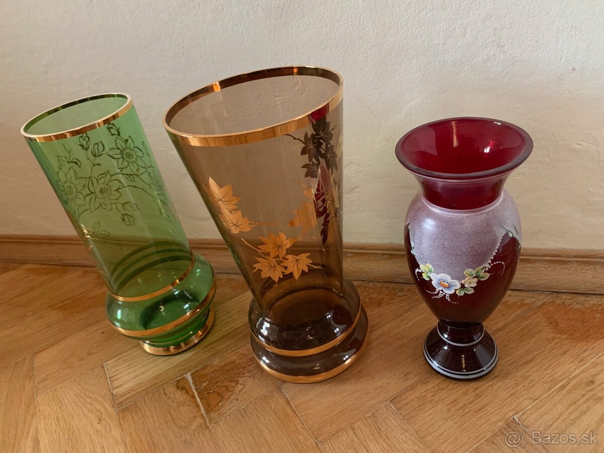 Skleněné vázy - 2