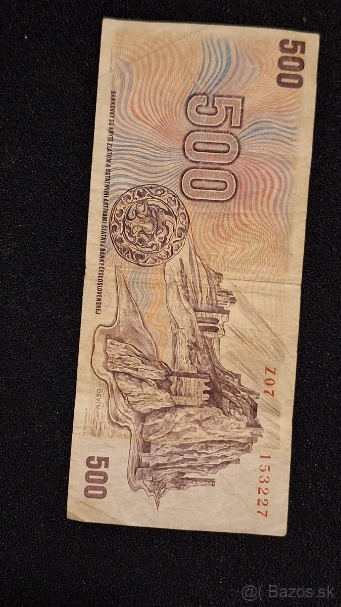 500Kčs okolkované - 2