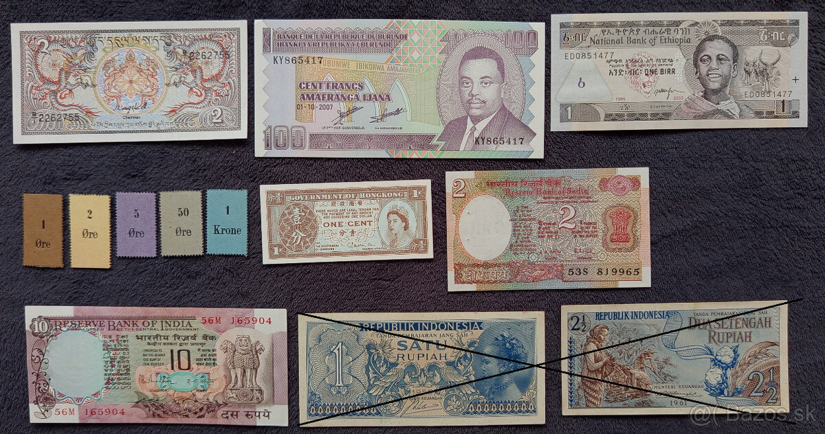 Bankovky svet UNC 7 - 2