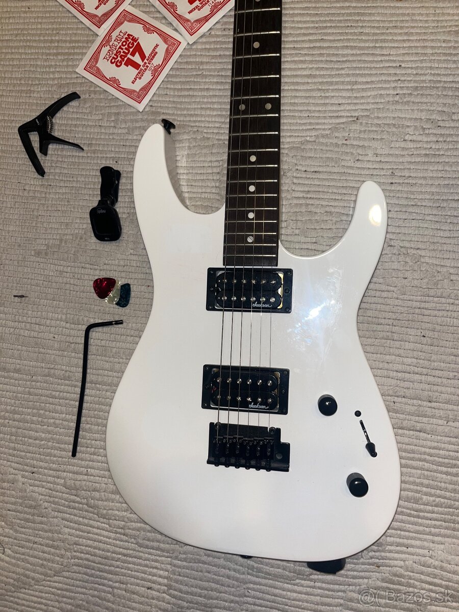 Elektrická gitara jackson + príslušenstvo - 2