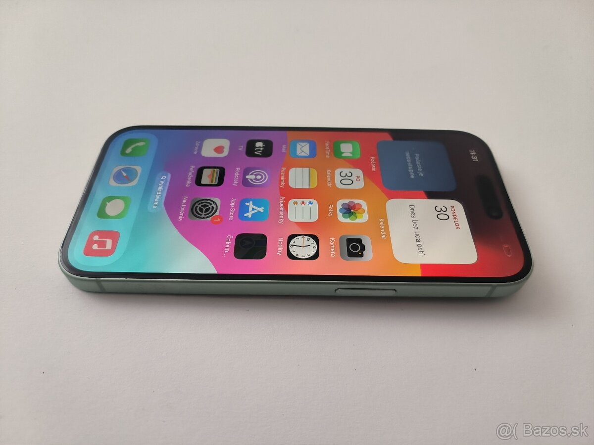 apple iphone 15 128gb Green / Batéria 100% - 2