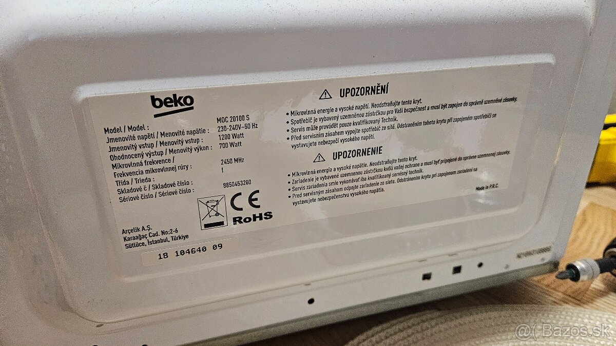 Beko moc 20100 s - 2