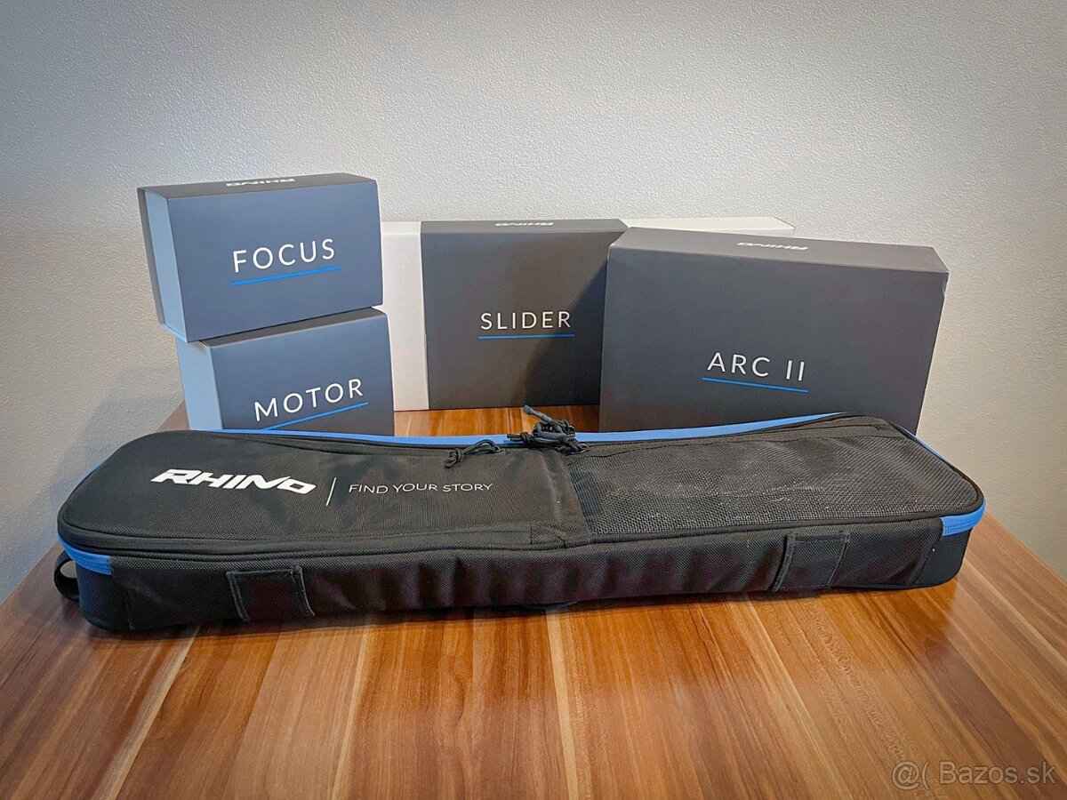 Slider Rhino Arc II s príslušenstvom - 2
