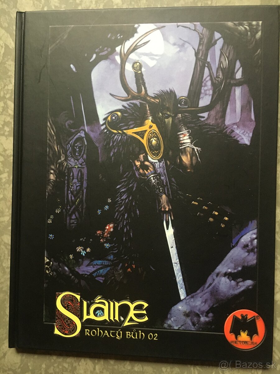 Predám komiksy SLAINE - Rohatý boh - 2