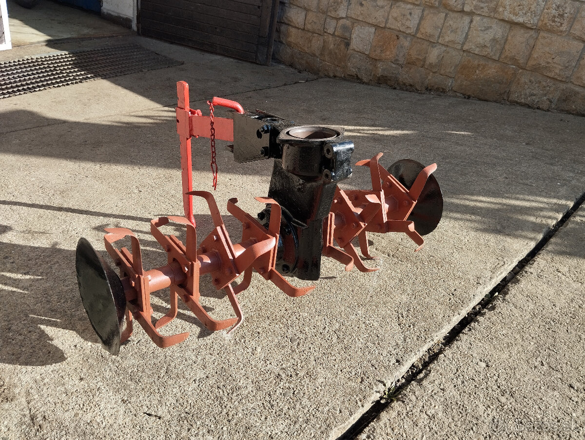 Rotavátor + oborávač, riadkovač - 2