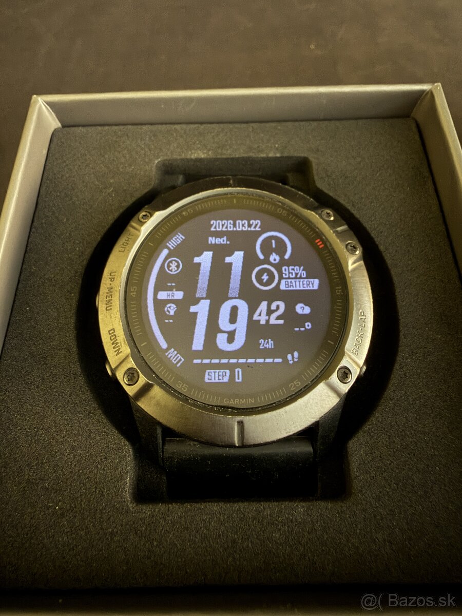 Garmin Fenix 6x sapphire + hrudný pás - 2