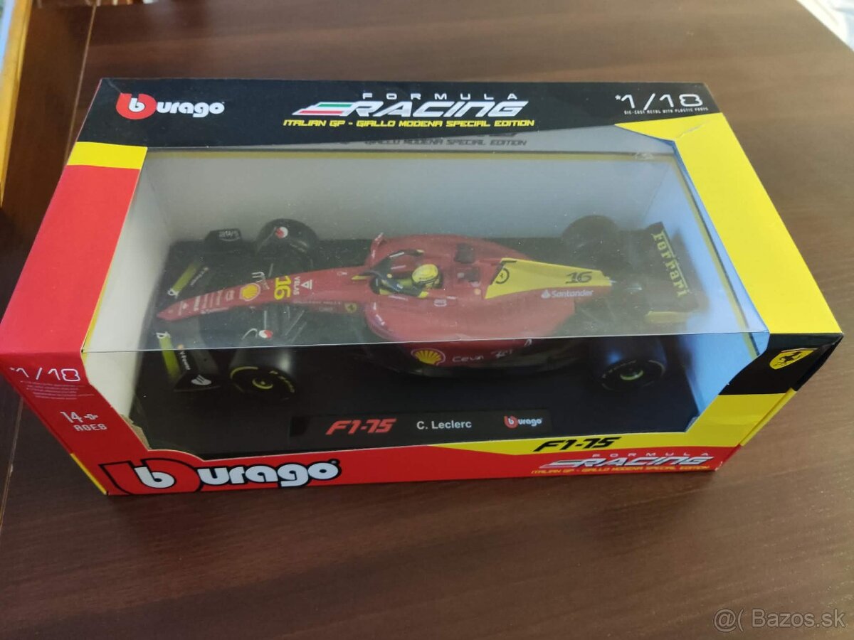 Ferrari F1-75 Leclerc 1:18 - 2