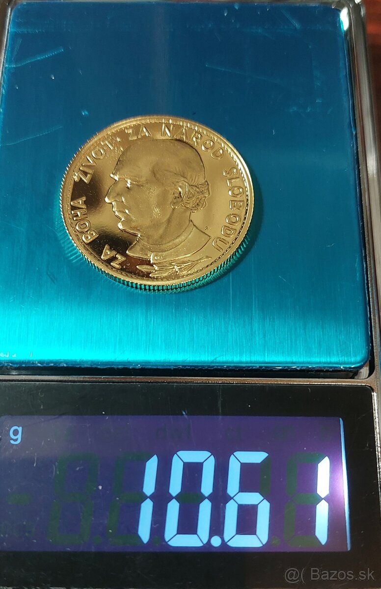A. Hlinka 5 KS 1939, 10,6 g 986/1000 - 2