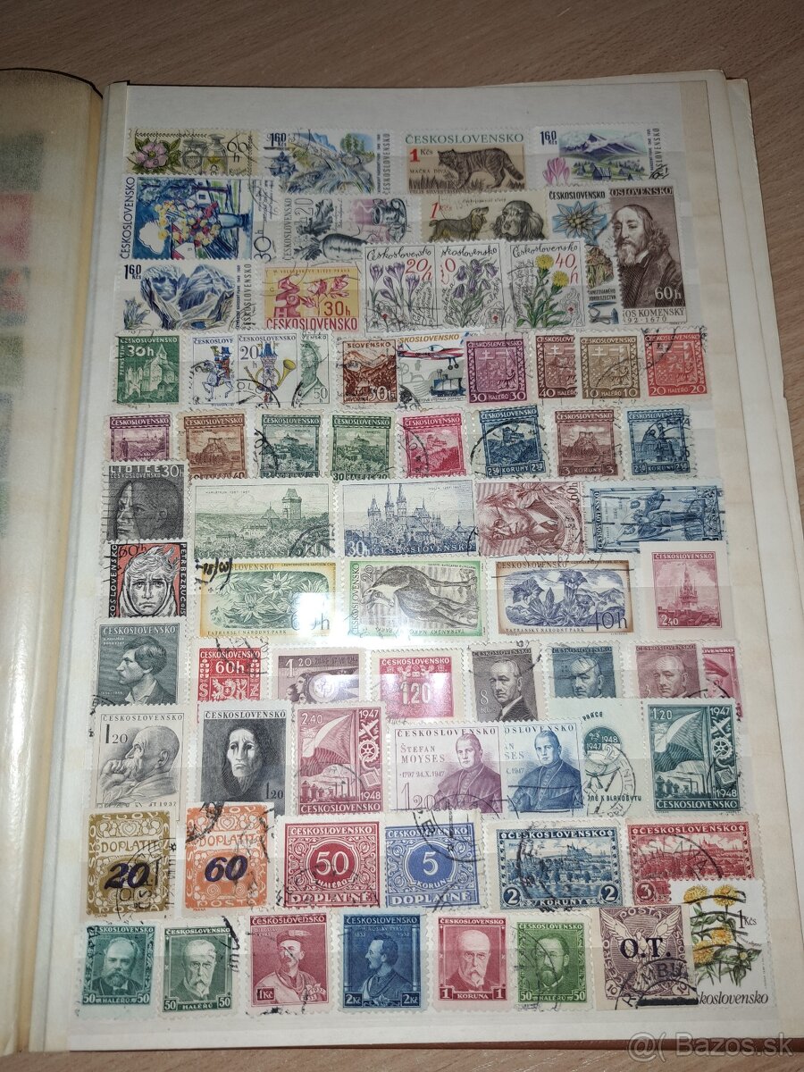 Známky rôzne štáty a ČSR - 2