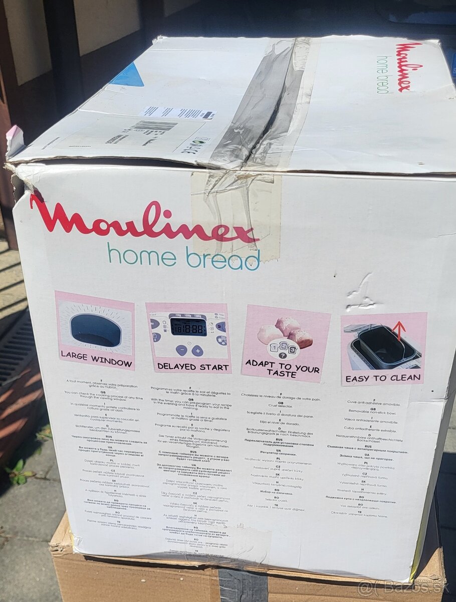 Domáca pekáreň Moulinex - 2