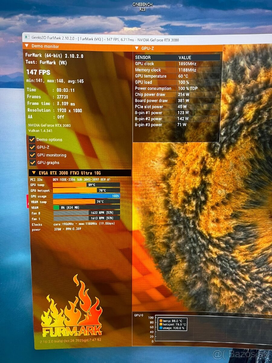 EVGA RTX 3080 FTW3 Ultra Hybrid - 2