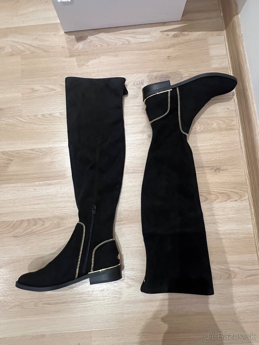 Čižmy nad koleno Guess - DACIANE2 - 2