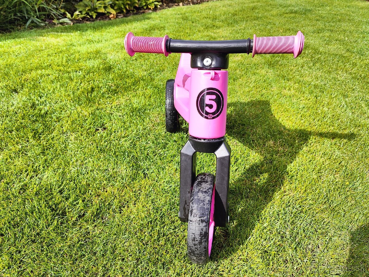 Predam Ružové odrážalo FUNNY WHEELS Rider - 2
