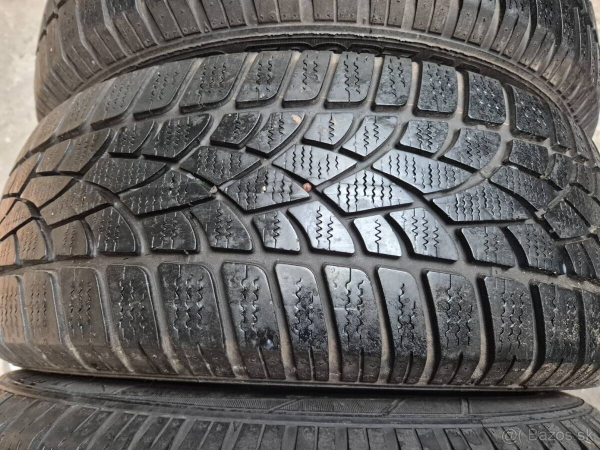 205/60 r16 zimné 4 ks DUNLOP dezén 7-6,4 mm DOT2019 - 2