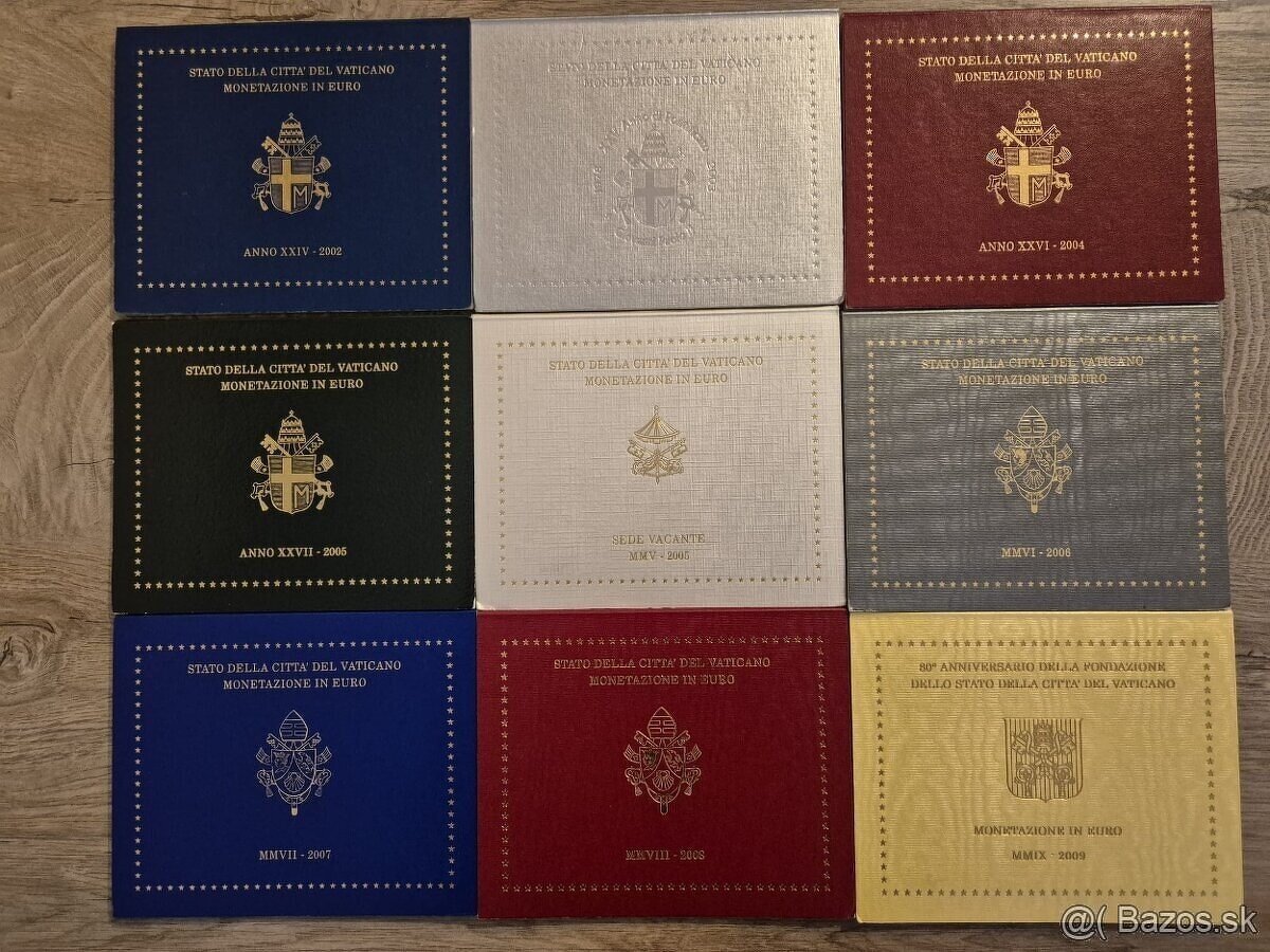 KMS sady Vatikan 1 cent - 2 Euro - 2