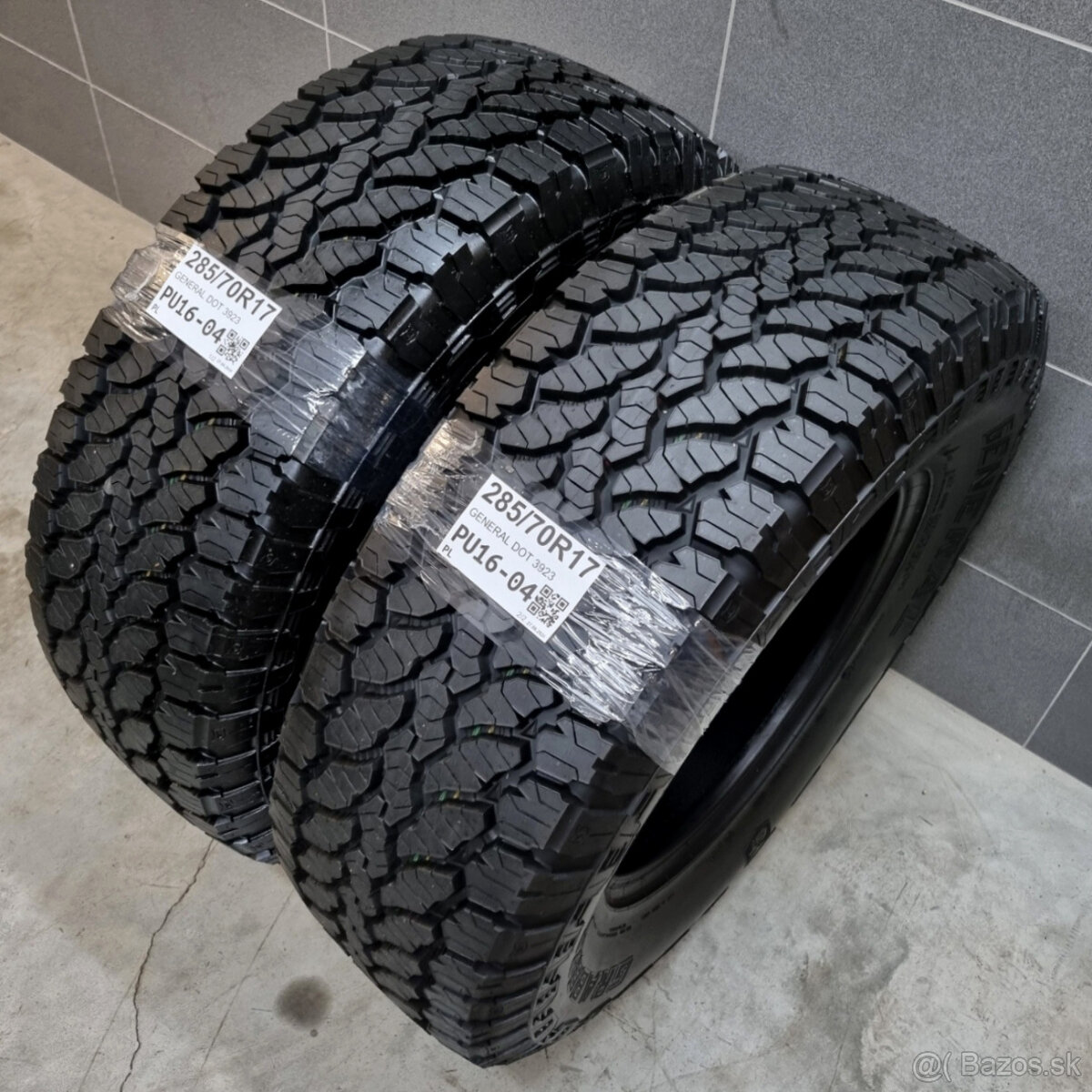 Letné pneumatiky 285/70 R17 GENERAL - 2