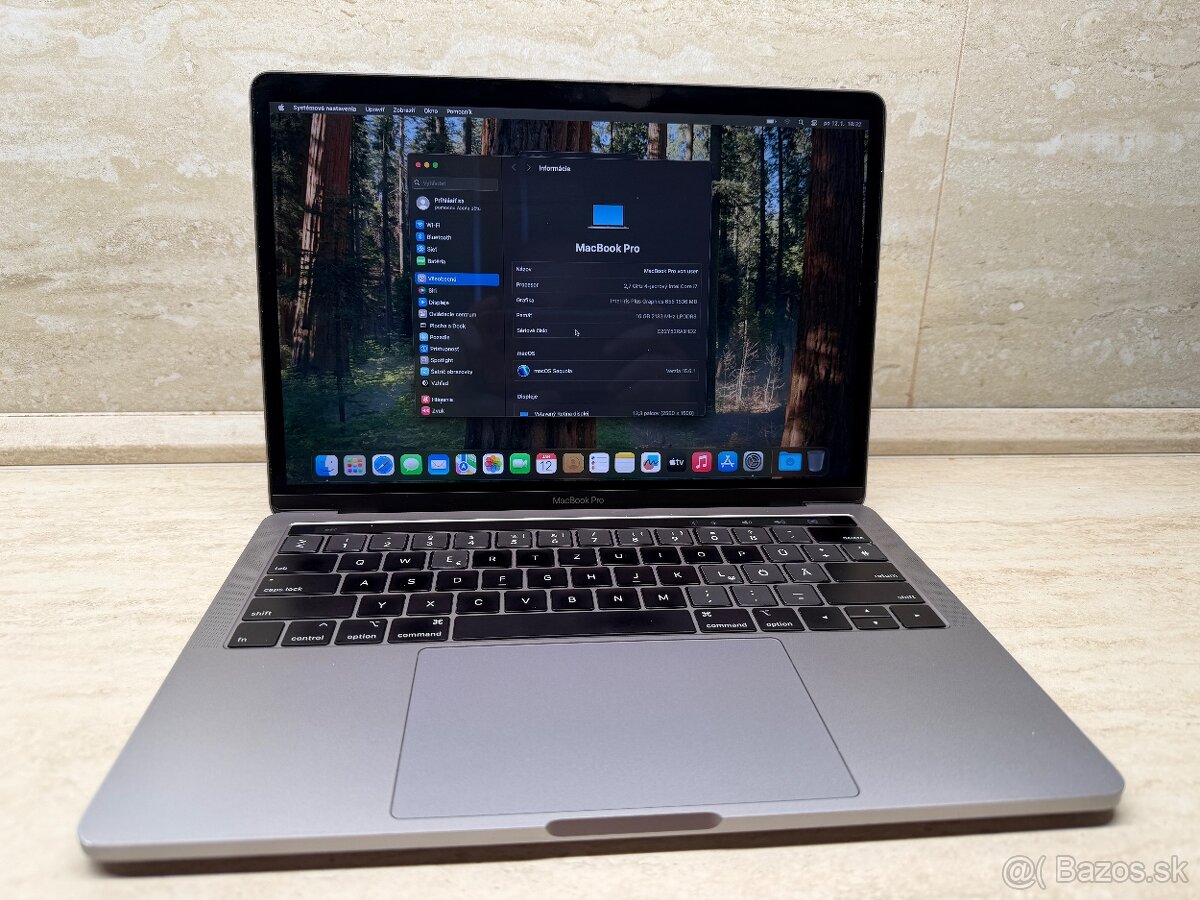 MacBook Pro Retina 13" (2018) - Core i7 - 16GB SSD 256 - 2