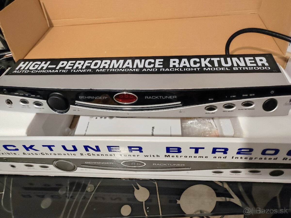 Predam rackovy tuner Behringer Racktuner BTR2000 - 2