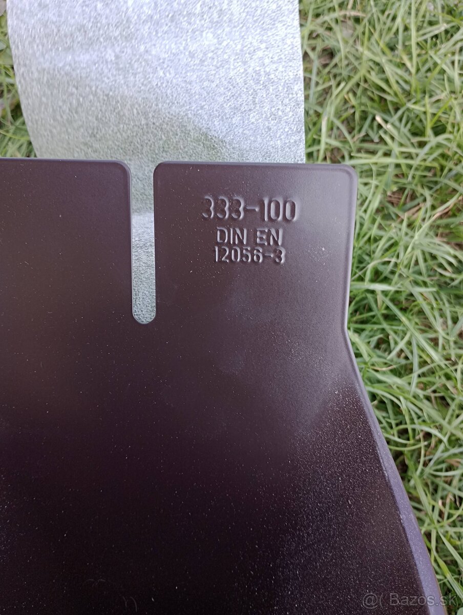 Klampiarske prvky KJG - tmavohnedá - 2