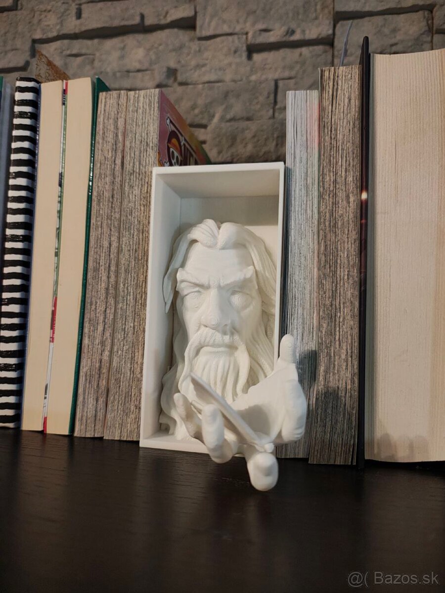 Book holder v tvare Gandalf - 2