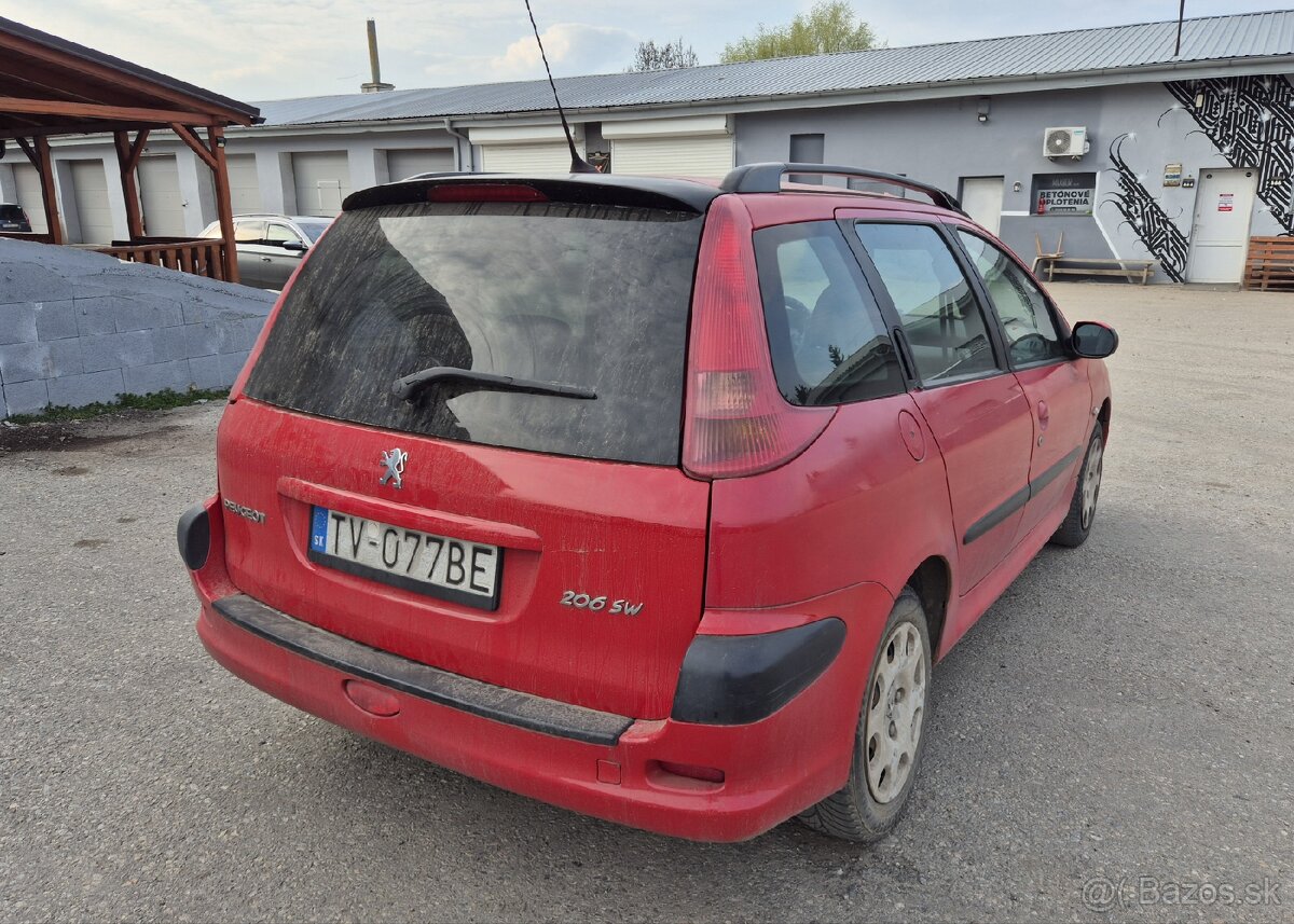 Peugeot 206 sw Nová STK - 2