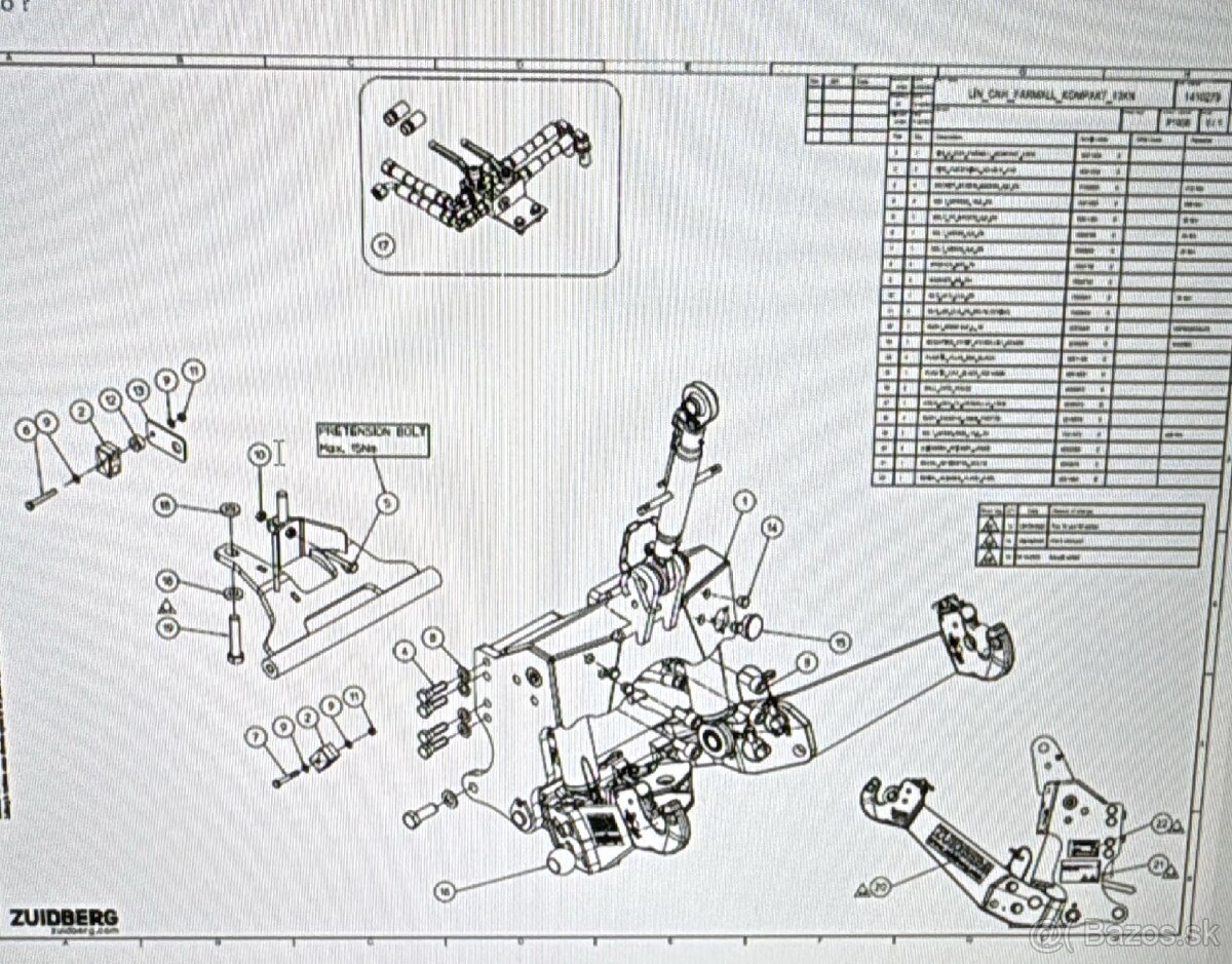 Predam celnu hydrauliku ZUIDBERG - 2