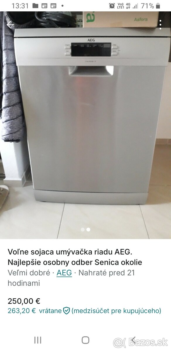 Umývačka riadu AEG - 2