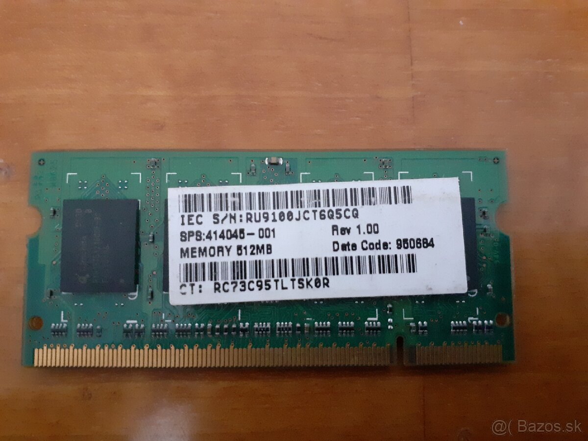 SODIMM 512MB - 2