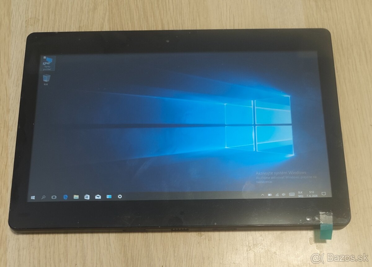 2v1 dotykový tablet/notebook Netbook s Windows 10 - 2
