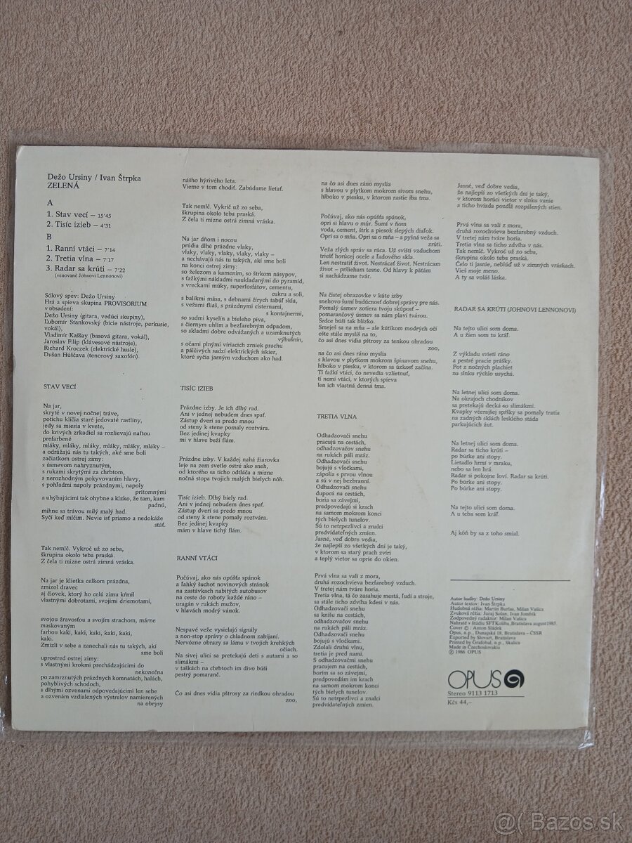 Dežo Ursiny - Zelená - 2