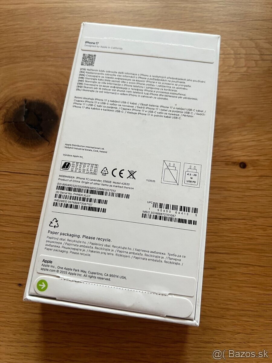 IPHONE 17 256GB LEVANDER - 2