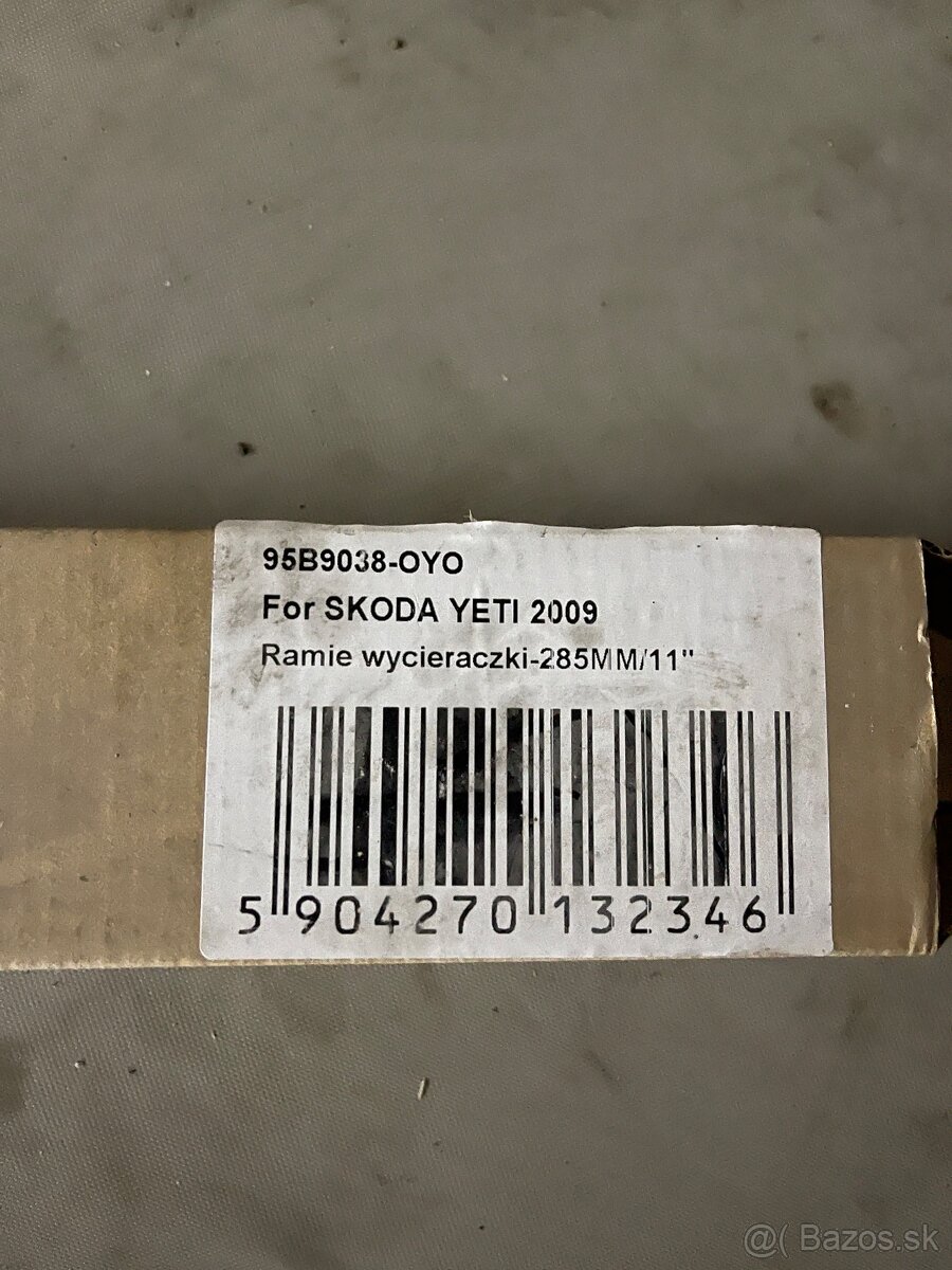 Škoda yeti ramienko stieraca - 2