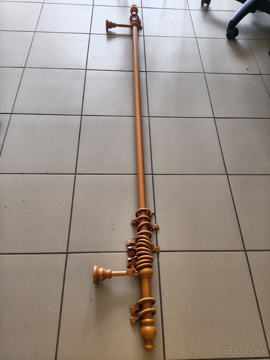 Predam drevenú garnizu cca 175cm - 2